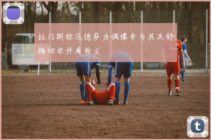 拉门斯称范德萨为偶像幸与其及舒梅切尔并肩而立